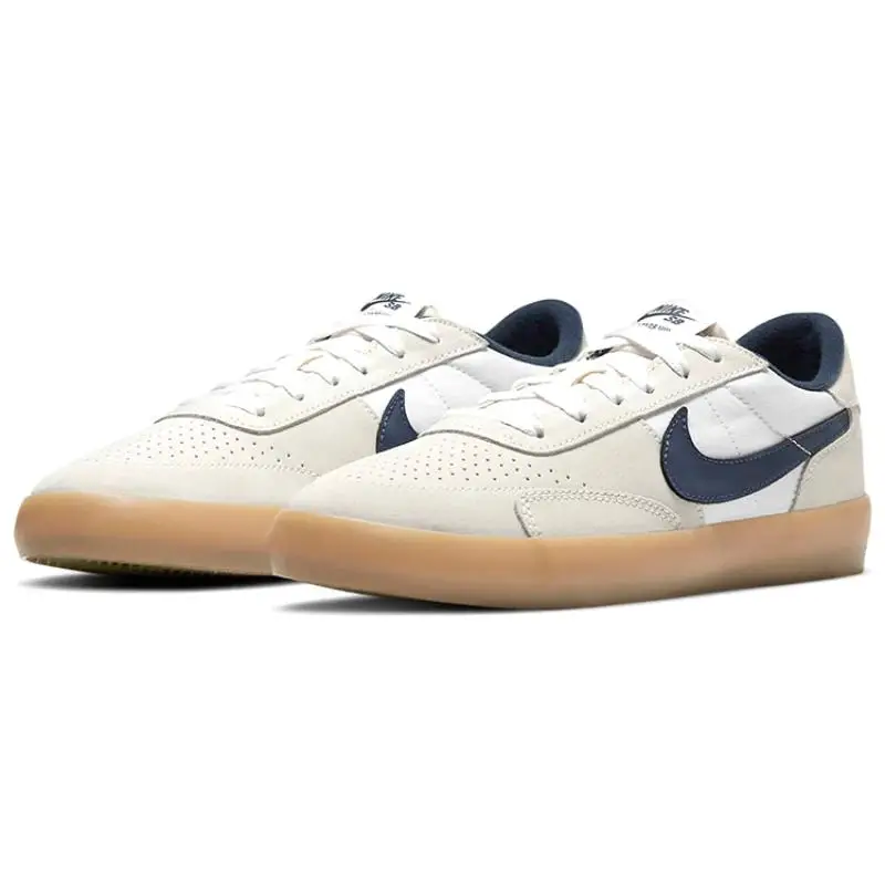 Scarpe da Skateboard Nike Sb Heritage Vulc Summit White Navy Gum CD5010-102 38 miniatura 4