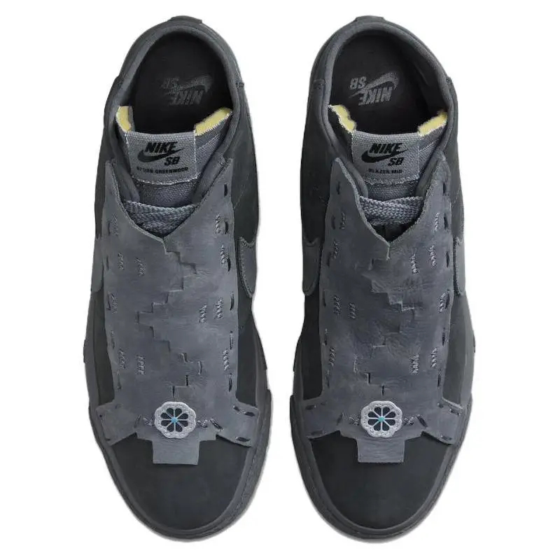 Nike Blazer Grigio 3945641 miniatura 2