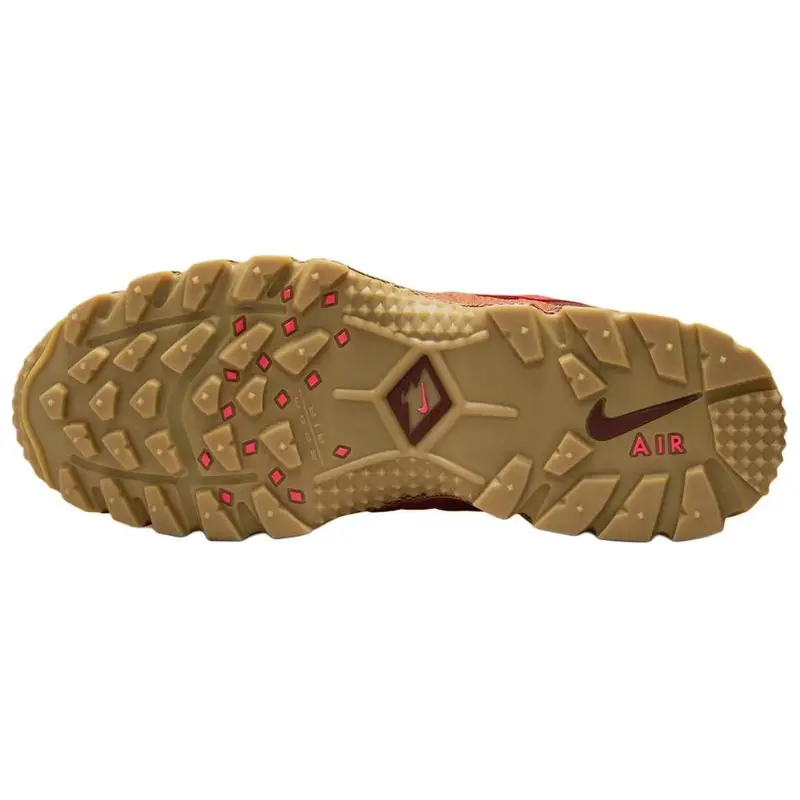 Scarpe da Trail Running Nike Air Humara Cosmic Clay Resistenti allo Scivolamento Durevoli Basse da Uomo Sneaker Rosso Marrone FJ7109-200 44 miniatura 2