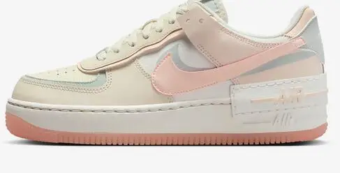 Scarpe donna nike air force shadow - beige/rosa | Nike