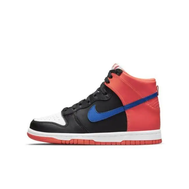 Scarpe donna nike dunk high rosso/nero in pelle | Nike Bianco