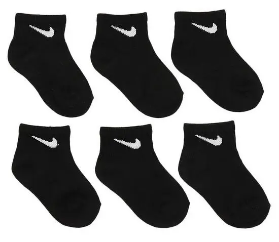 Sei paia di calzini nike basic pack ankle - nero | Nike