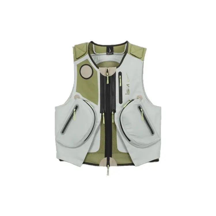 Serie ISPA FW23 Gilet Traforato in Mesh con Tasca Zip Unisex FB2376-034 M