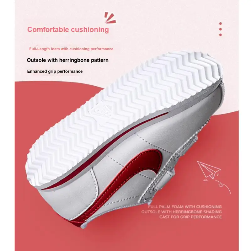 Nike Scarpe da passeggio Bambino Rosso 4311757 miniatura 3