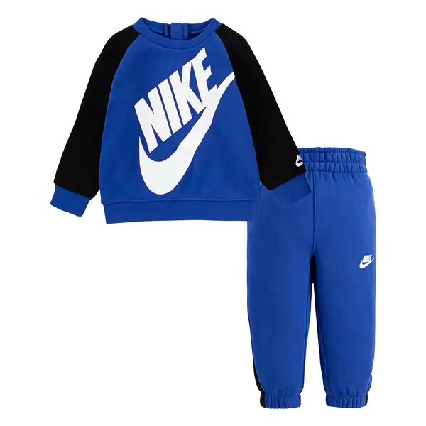 Set bambino oversize Nike Futura Crew Bleu