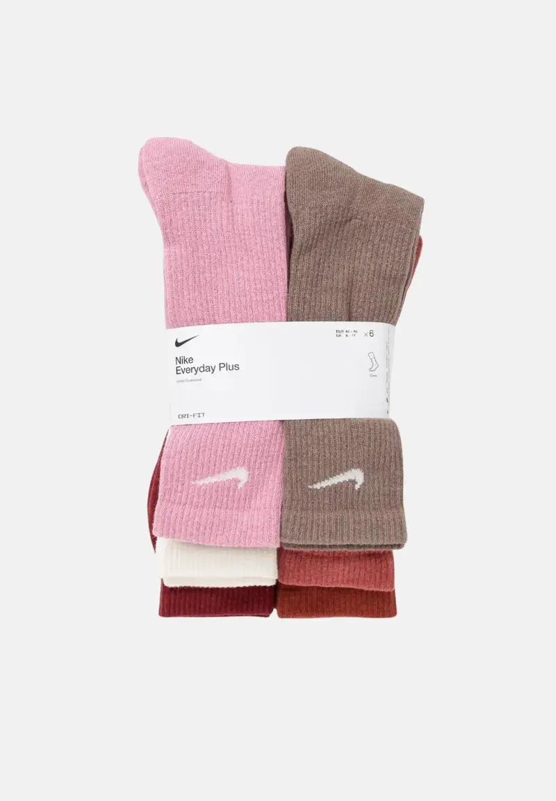 Nike Set di calzini Everyday Plus multicolore per uomo e donna (6 paia) miniatura 3