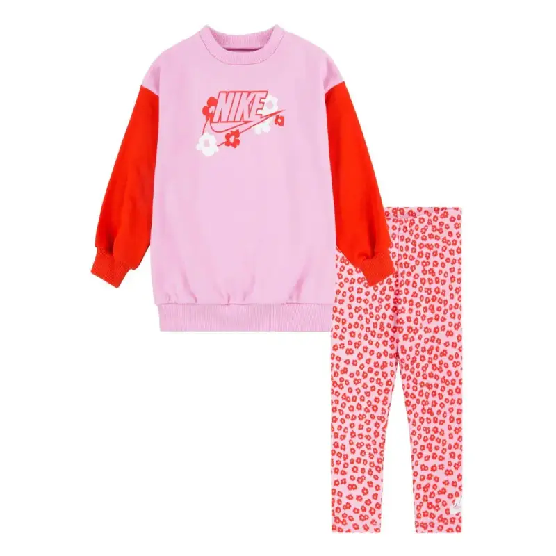 Set di leggings per bambina Nike Floral Rose