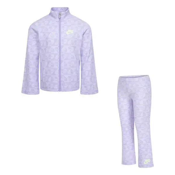 Set di pantaloni da bambina Nike Sweet Swoosh Violet