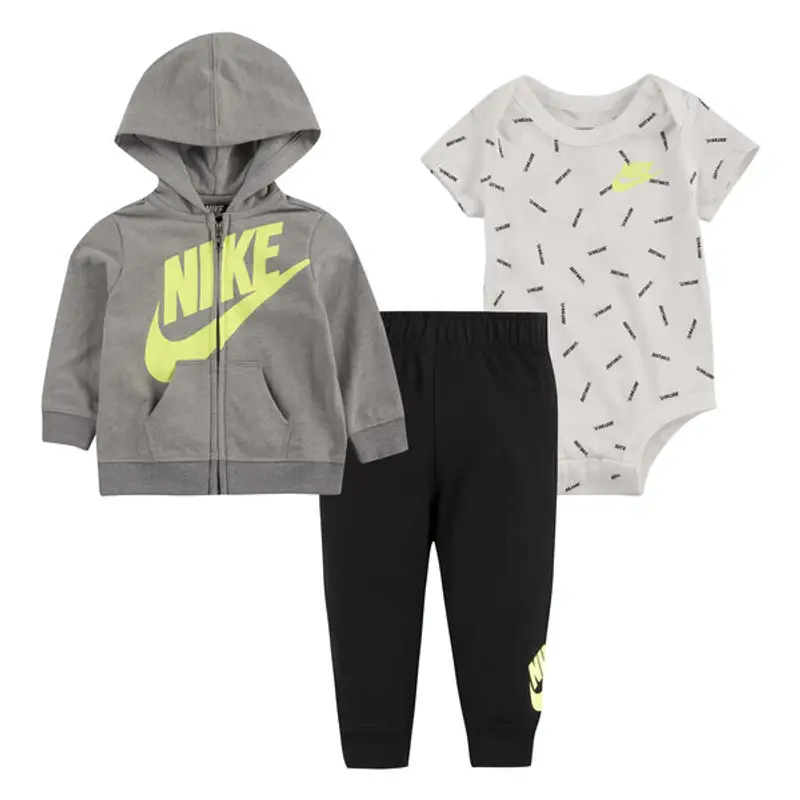 Set di pantaloni da bambino Nike JDI Toss FZ Noir