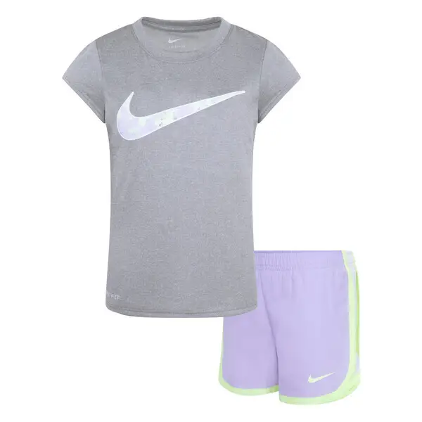 Set di stampe per bambina Nike Club Tempo Violet