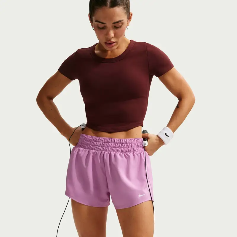 Short a vita bassa donna Nike One Rose