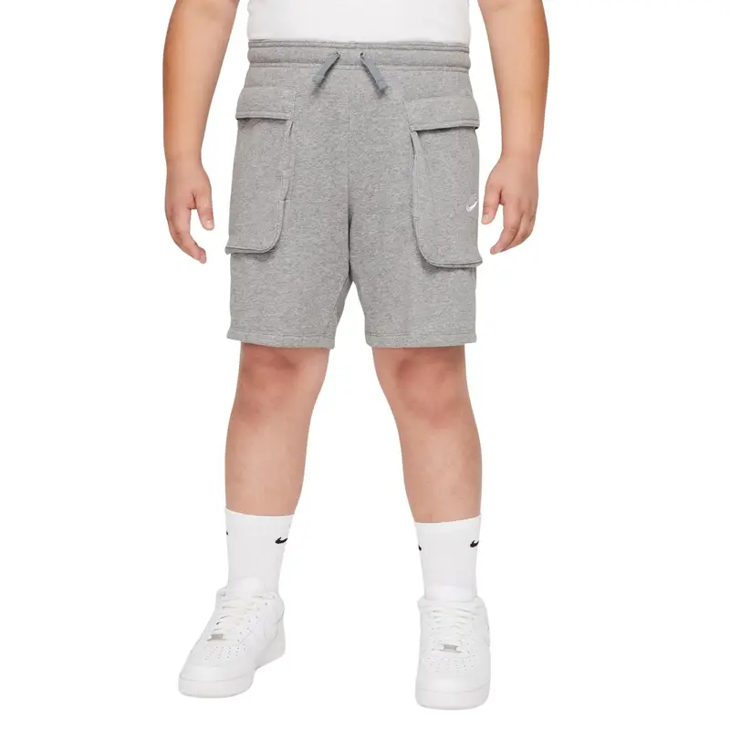 Short cargo per bambini Nike Club Gris
