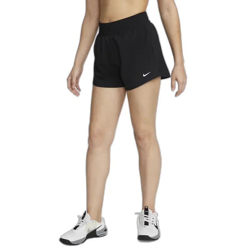 Short da donna Nike One Dri-Fit HR 3 " BR Noir