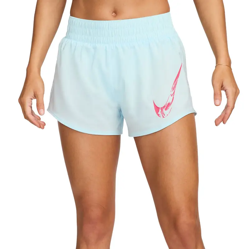 SHORT DRI-FIT ONE SWOOH HB DONNA Azzurro