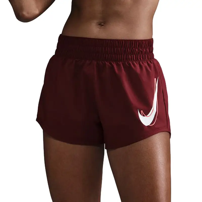 SHORT DRI-FIT ONE SWOOSH DONNA Bordeaux