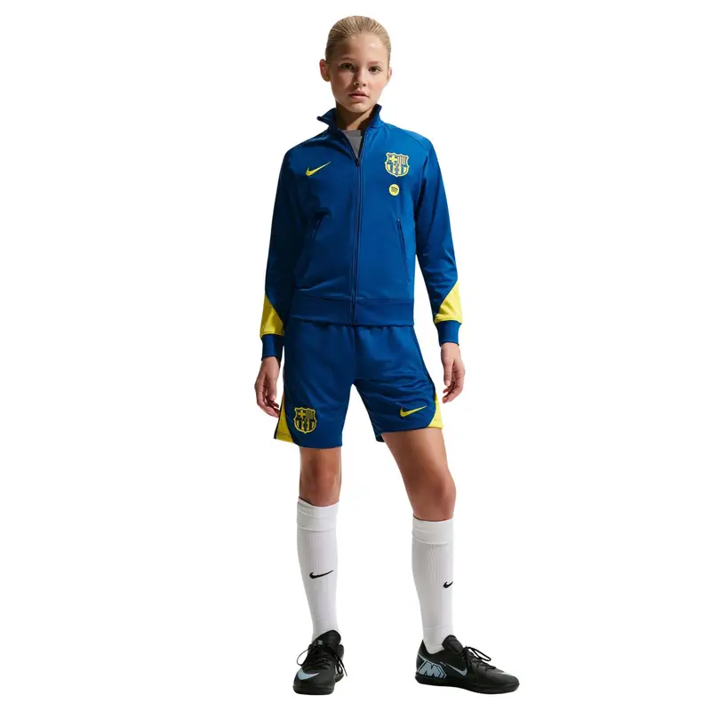 Short enfant FC Barcelone Strike SE 2025/26 Bleu