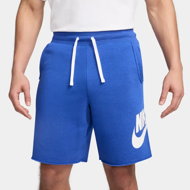 Short in pile Nike Club Alumni Bleu