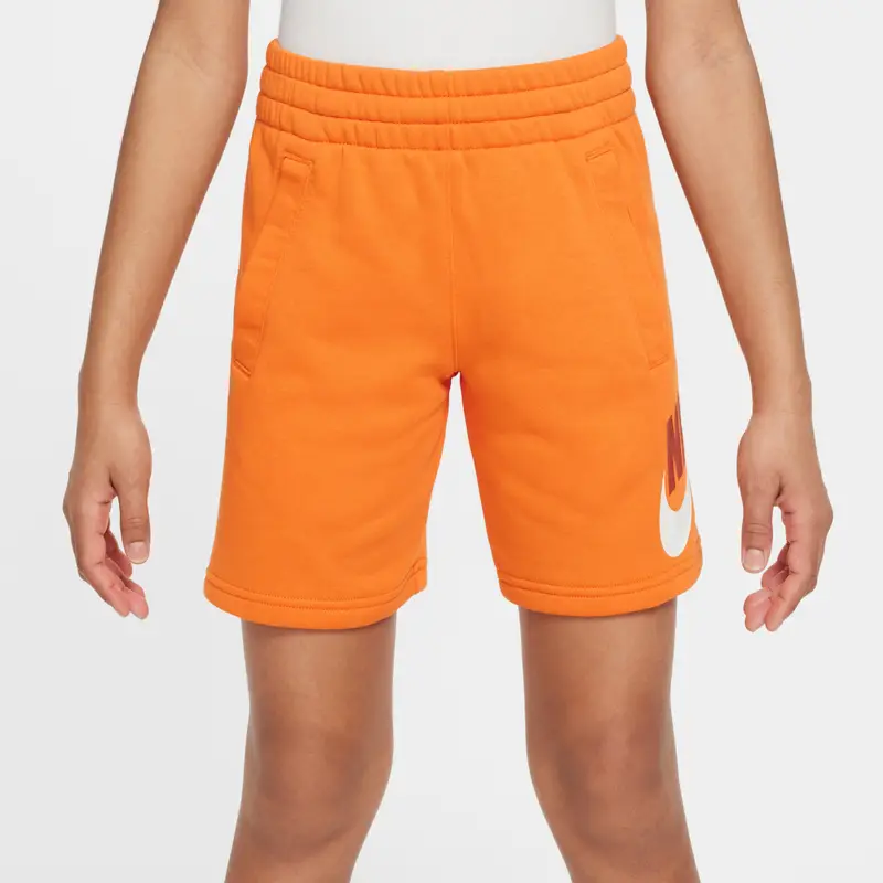 Short per bambini Nike Club Fleece Orange