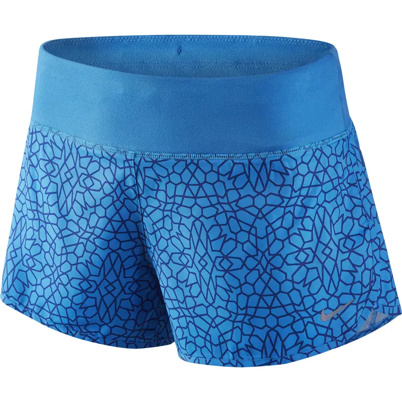 Short Rival 3 Run Azzurro Print Donna XL