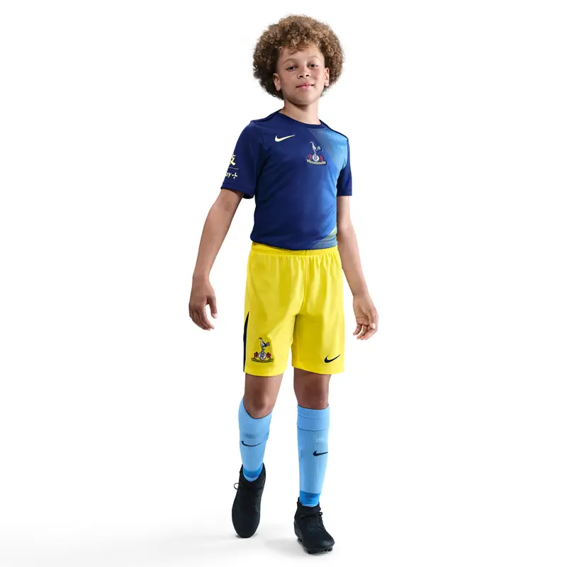 Short terzo bambino Tottenham Total 90 2025/26 Jaune