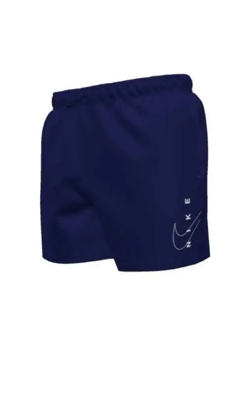 Short Uomo Nike Swoosh Break 5" Volley Midnight Navy | Nike Blu turchino