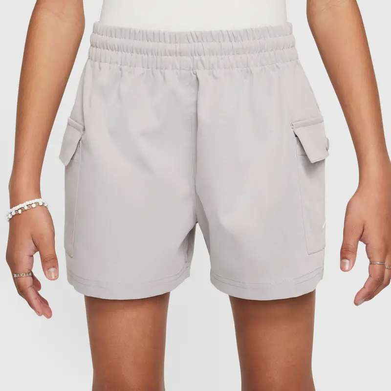 Shorts cargo da ragazza Nike Gris