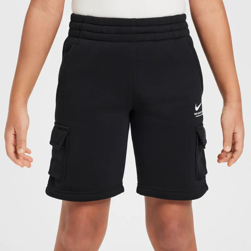 Shorts cargo per bambini Nike Sportswear Noir