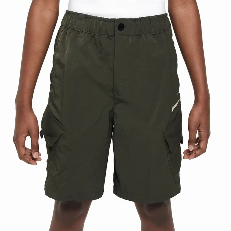 Shorts Cargo Verde Militare Bambino M
