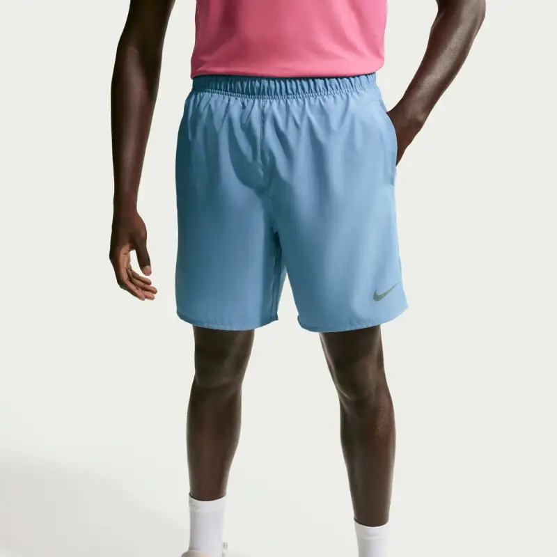 Shorts con sottoShorts Nike Challenger Bleu