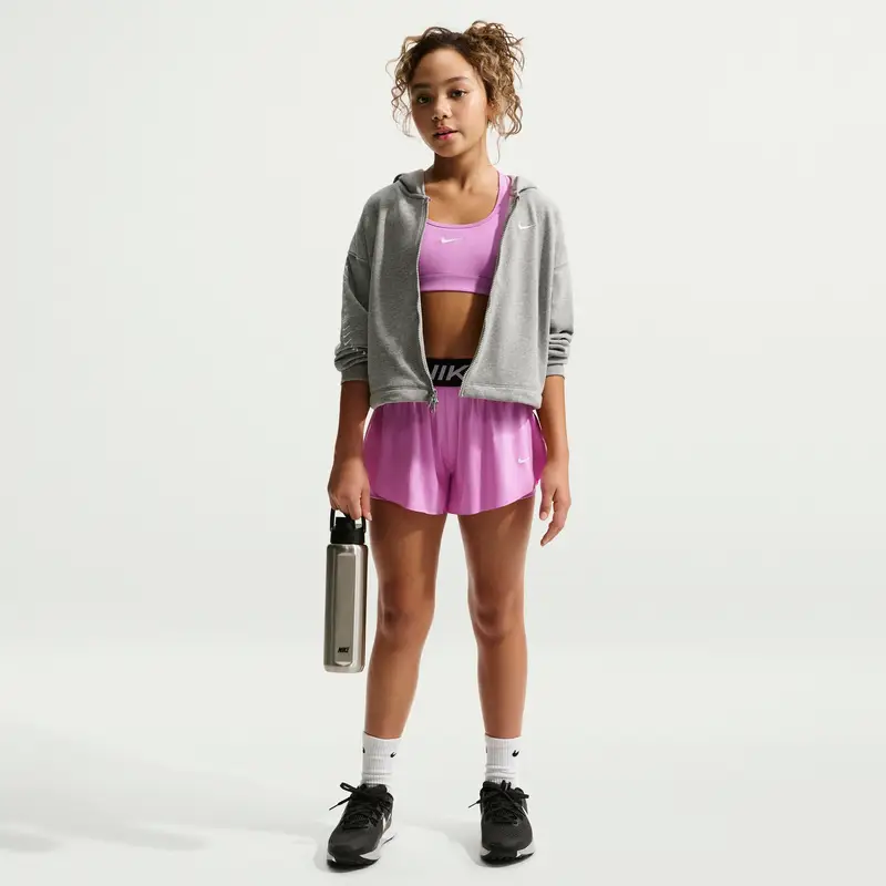 Shorts da bambina 2 in 1 Nike Pro Rose