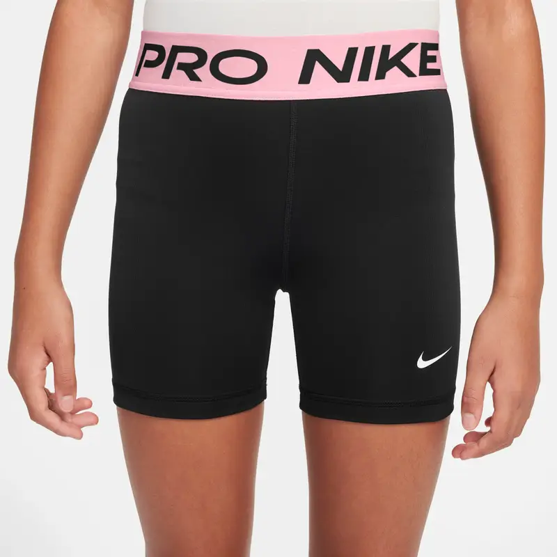 Shorts da bambina Nike Pro Noir