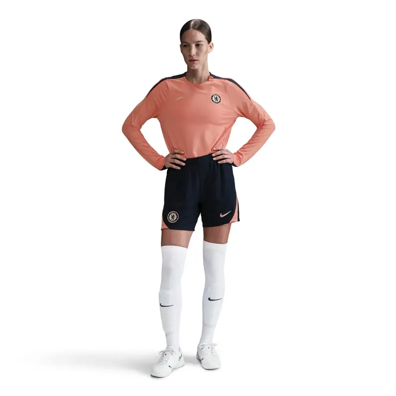 Shorts da gara da donna Chelsea Dri-FIT Strike KZ 2024/25 Bleu