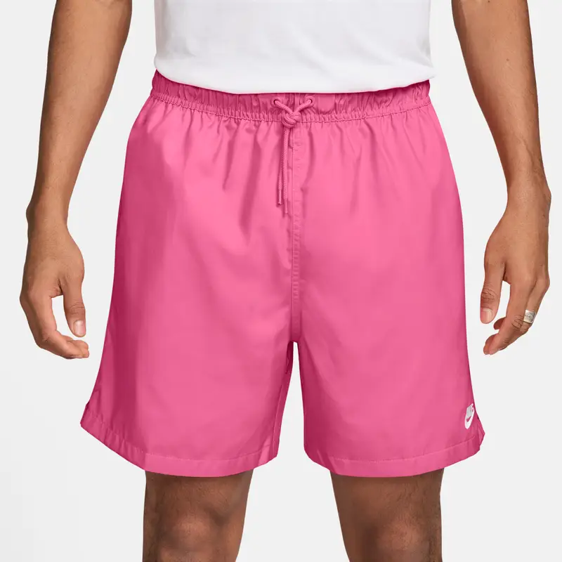 Shorts in tessuto Nike Club Flow Rose