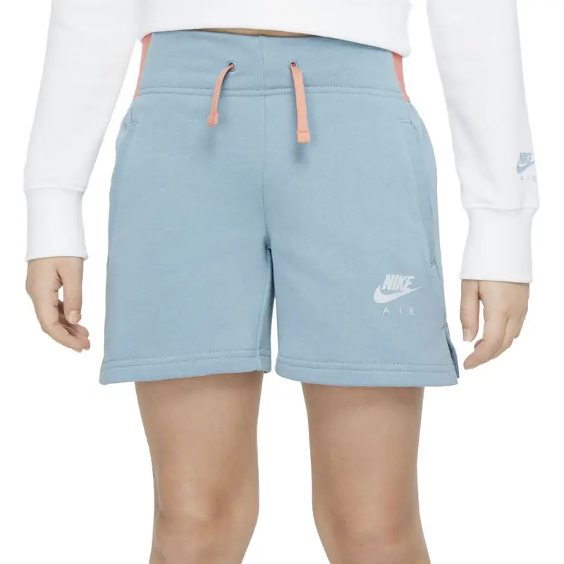 Shorts Logo 5In Blu Ragazza M