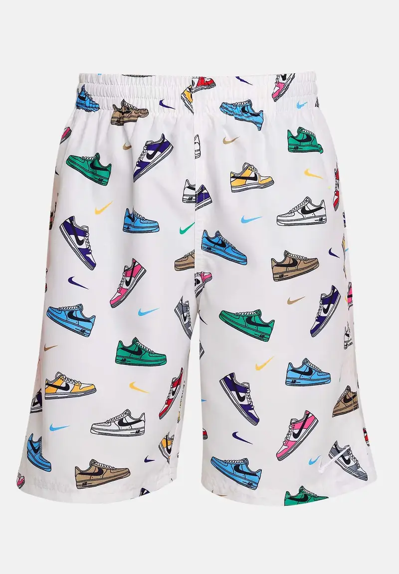 NIKE Shorts mare 7" Brief-Lined panna da bambino