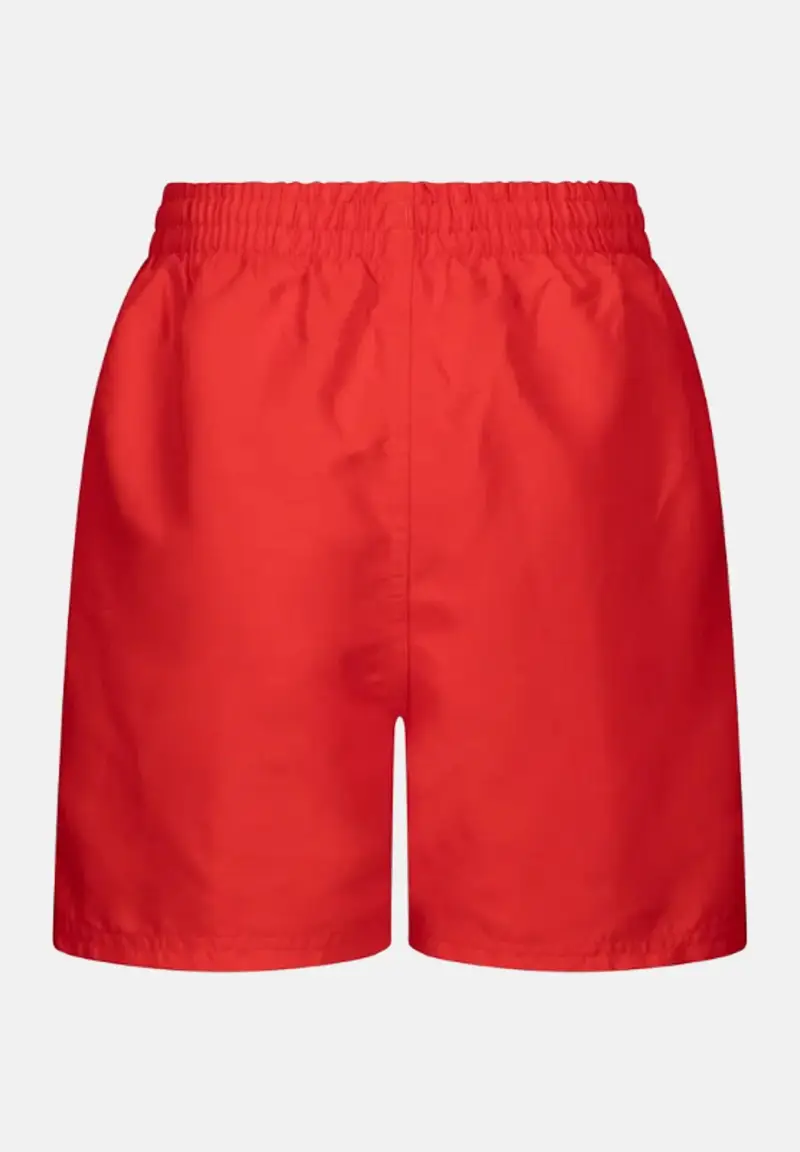 Shorts mare rosso da bambino con swoosh miniatura 2