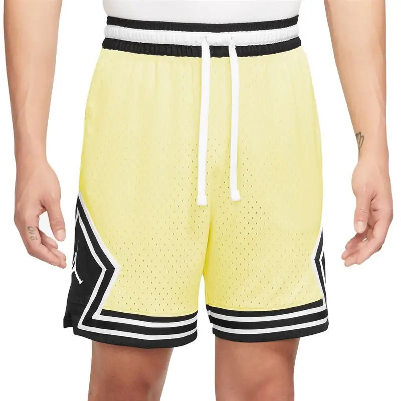 Shorts Mesh Diamond Jordan Giallo Uomo XL