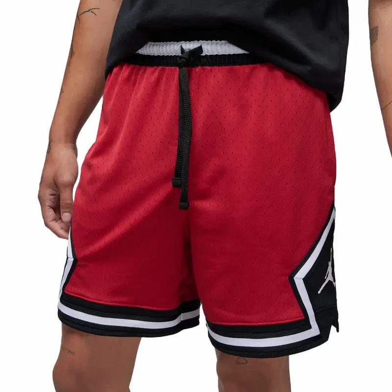 Shorts Mesh Diamond Jordan Rosso Uomo XS