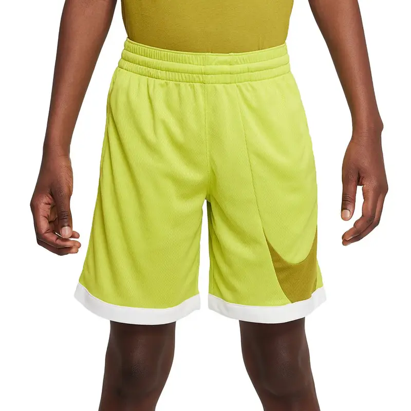 Shorts Mesh Lime Bambino S - Ragazzo