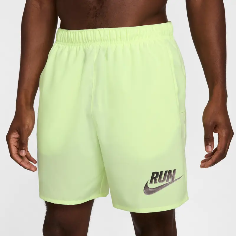 Shorts Nike Challenger Run Energy Jaune