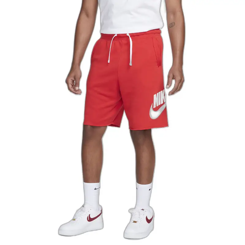 Shorts Nike Club Alumni HBR French Terry Rouge