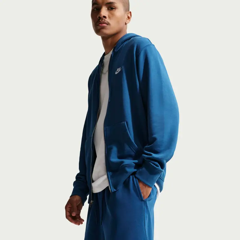 Shorts Nike Club Bleu