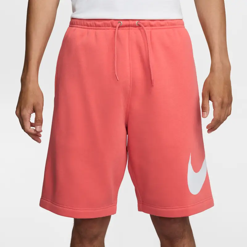 Shorts Nike Club Rouge