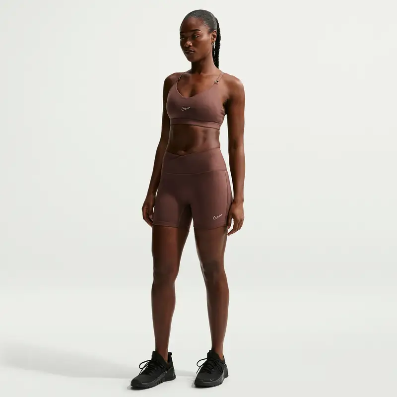 Shorts Nike One Marron