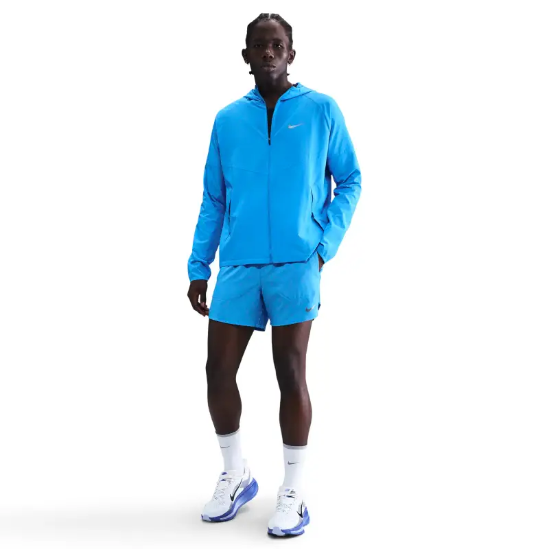 Shorts Nike Stride Bleu