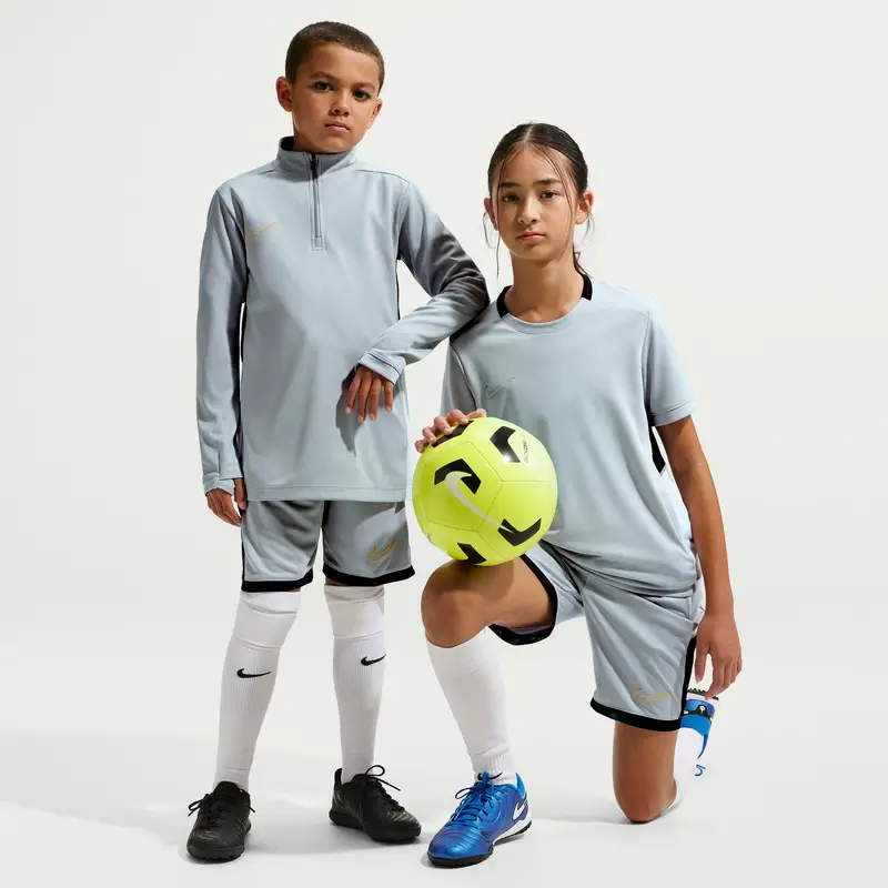 Shorts per bambini Nike Academy Gris