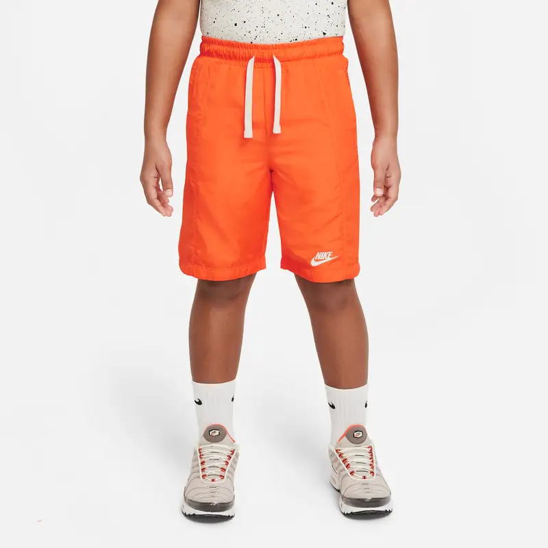 Shorts per bambini Nike Amplify Orange