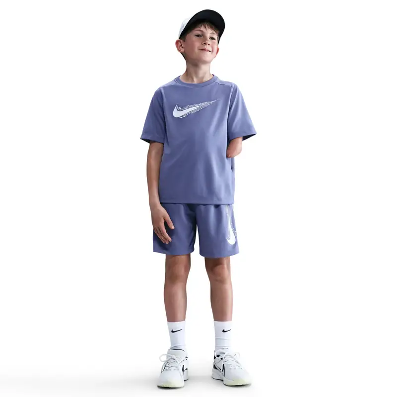 Shorts per bambini Nike Multi Violet