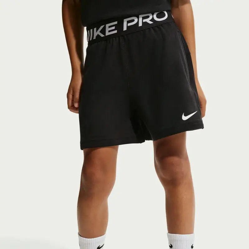 Shorts per bambini Nike Pro Noir