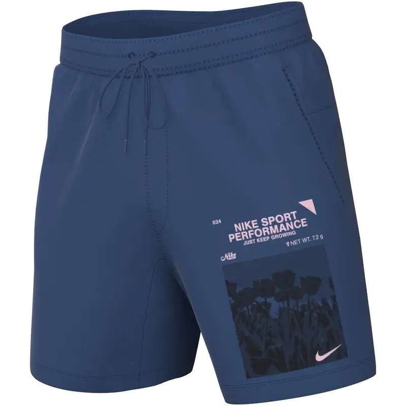 Shorts sfoderati Nike Form Dri-FIT 23 cm Bleu